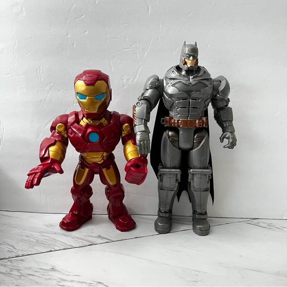 DC Comic Battle Strike Batman Action Figure And Iron Man Action Marvel Toys Kids - Picture 5 of 7